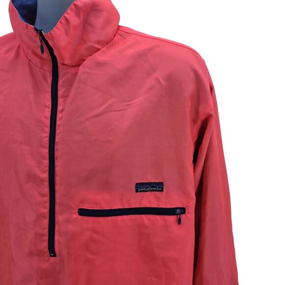 Vintage Patagonia Mens Medium Flux Jacket Windbreaker Reversible Nylon Neon - Picture 6 of 15